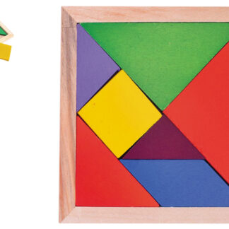 Ξύλινο παζλ τανγκραμ - tangram